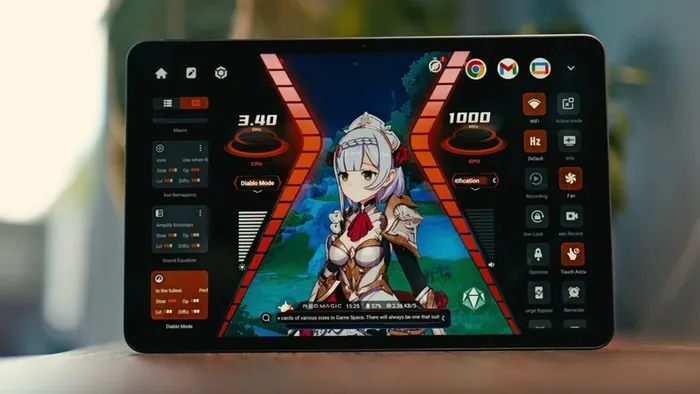 Tablet Gaming.