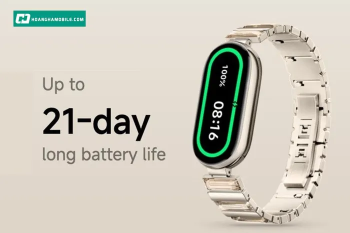 Pin và sạc tiện lợi.