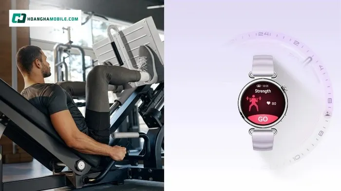 Đồng hồ thông minh HUAWEI Watch GT 6 được cài đặt sẵn hơn 100 chế độ tập luyện