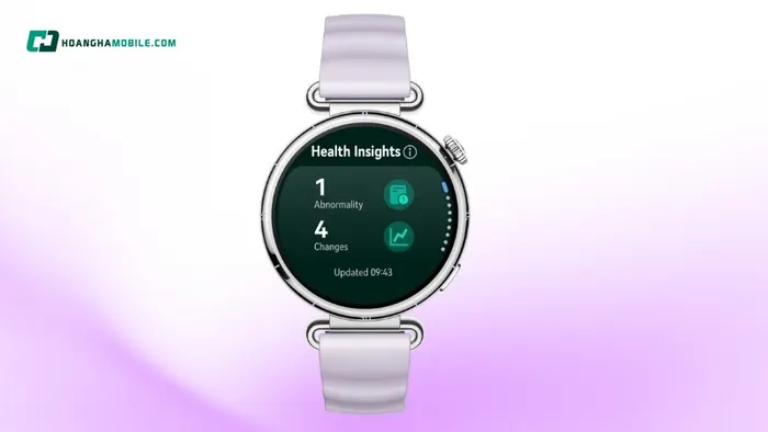 HUAWEI Watch GT 6 41mm sở hữu màn hình AMOLED 1.32 inch hiển thị sắc nét