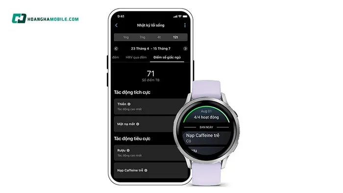 Mẫu đồng hồ thời thượng của Garmin.