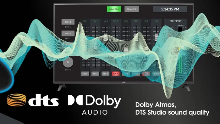 Smart Tivi VSP VUE43GSU01 43 inch 4K – Trải nghiệm âm thanh ấn tượng với Dolby Digital