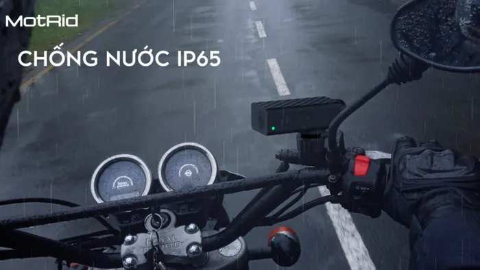 Camera Hành Trình Xe Máy MotRid MD11 – Chuẩn chống nước IP65