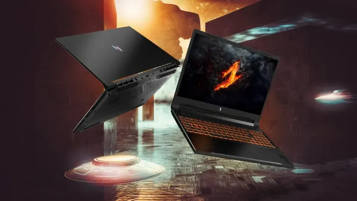 Laptop Acer Gaming Nitro V ANV16 41 R7EN NH.QP2SV.004 - Thiết kế đậm chất gaming