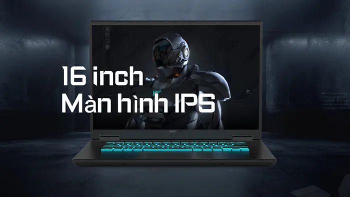 Laptop Gaming GIGABYTE GAMING A16 RTX 5050 – Màn hình 16 inch 165Hz
