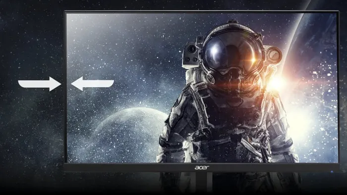 Màn Hình Acer Nitro KG273 W3 – Thiết kế viền mỏng ZeroFrame