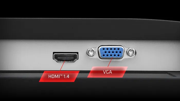 Màn Hình ASRock CL27FFB – Kết Nối HDMI Và VGA