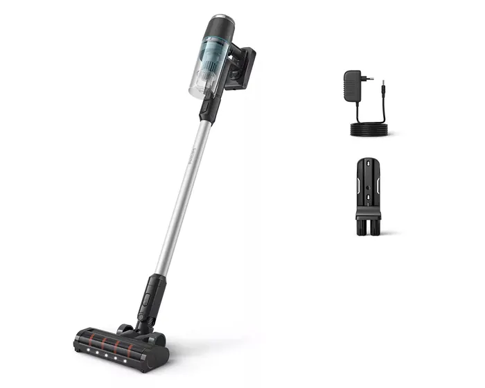 Máy hút bụi Philips XC3031/01 sở hữu thiết kế cầm tay gọn gàng