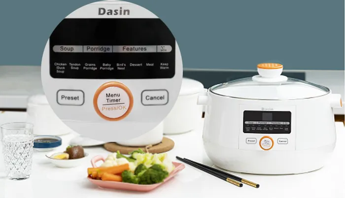 Dasin DGD18-18BG dùng bảng điều khiển nút nhấn