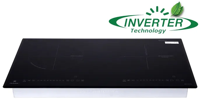 Bếp từ hồng ngoại đôi Pramie PRMY-2108 - Malaysia có tính năng Inverter