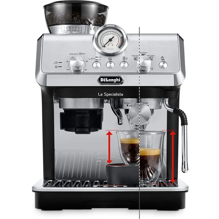 Delonghi EC9155.MB tích hợp 3 mức chỉnh nhiệt độ