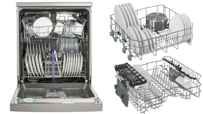 Beko BDFN26430X có khả năng làm sạch tương đương 3 - 4 bữa ăn