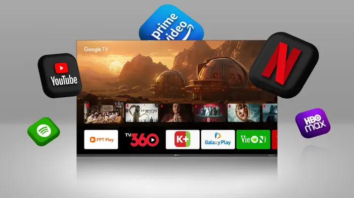 Google Tivi Casper FHD 43 inch 43FGK610 - Hệ điều hành