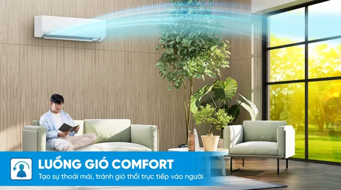 Máy lạnh Daikin Inverter 2.5 HP FTKB60ZVMV - Cơ chế thổi gió