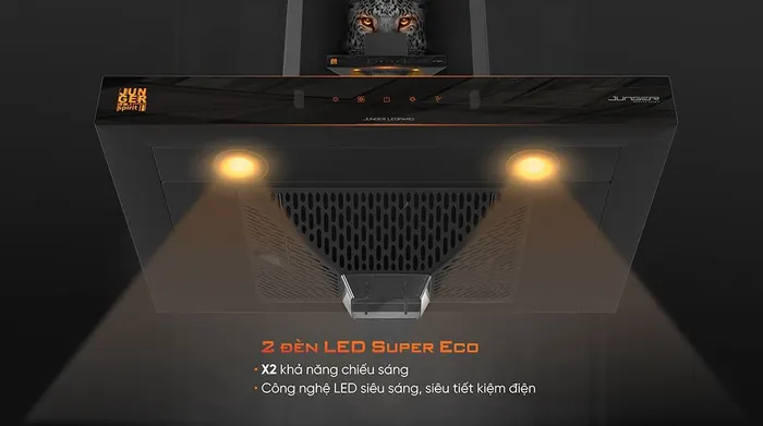 Đèn LED - Máy hút mùi áp tường Junger Leopard HRJ-702L