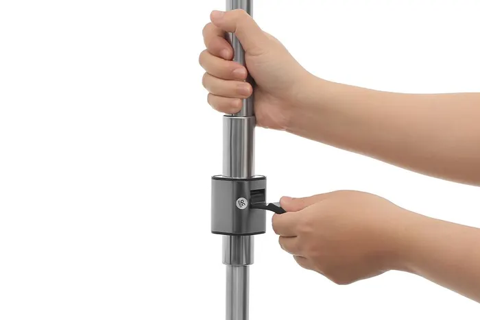 Điều chỉnh độ cao - Cây lau nhà inox Delites T09 Plus