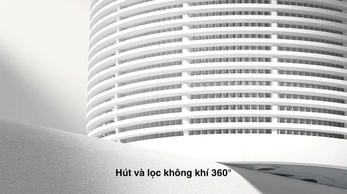 Máy lọc không khí Xiaomi Pet Care Air Purifier EU (BHR9969EU) 27W - Luồng khí 360 độ