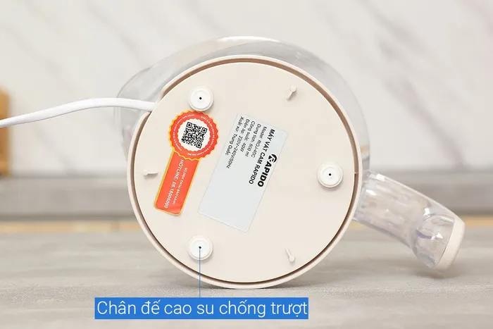 Máy vắt cam Rapido ROJ-40C - Chân đế chống trượt