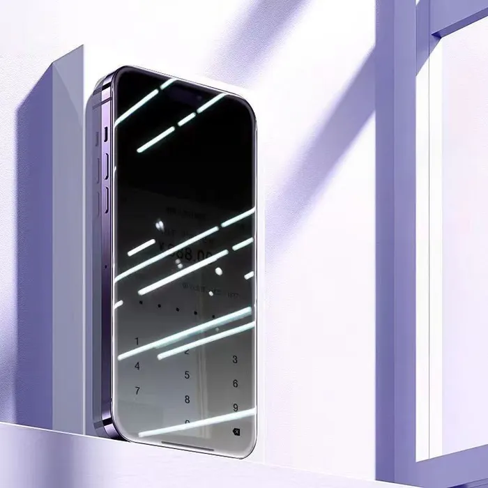Miếng dán kính cường lực tự dán iPhone 16 Pro hiển thị sắc nét với độ trong suốt tuyệt đối