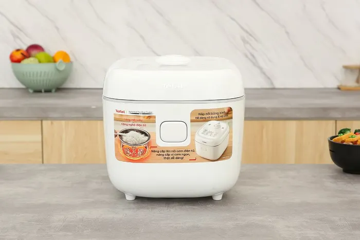 Nồi cơm điện tử Tefal 1.8 lít Delirice RK7711Y0 - Thiết kế