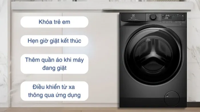 Máy giặt Electrolux UltimateCare 700 Inverter 11 kg EWF1143R7SC - Tiện ích