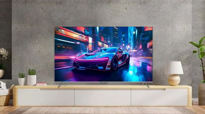 Google Tivi QLED Aqua 4K 75 inch AQT75S800UX - Thiết kế