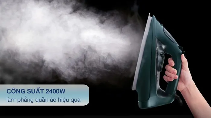 Bàn ủi hơi nước Panasonic NI-U450GRA 2400W - Công suất và dung tích bình chứa