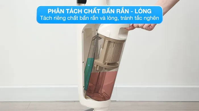 Động cơ tách chất lỏng - Máy hút bụi lau nhà Mova K30