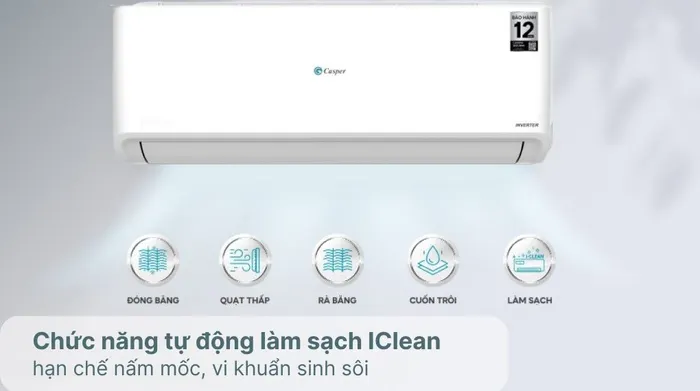Máy lạnh Casper Inverter 2 HP GC-18IS33 - Lọc không khí