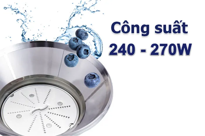Máy xay ép đa năng Panasonic MJ-DJ31SRA - Công suất