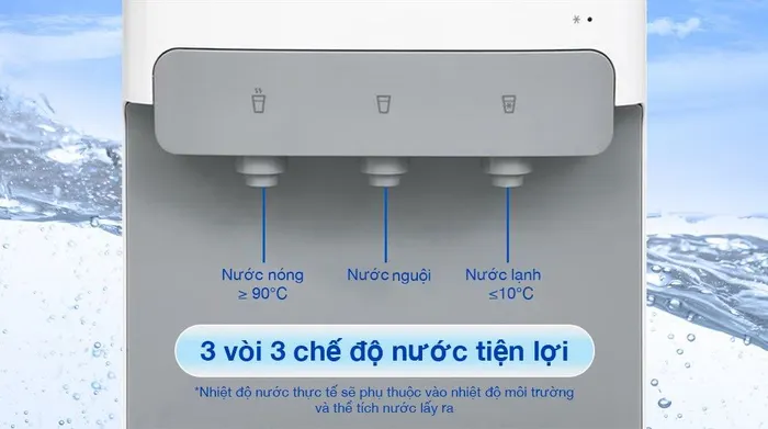 Cây nước nóng lạnh Electrolux EDBMFACWF 530W - Vòi riêng biệt