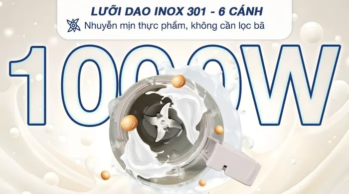 Lưỡi dao - Máy làm sữa hạt đa năng Kangaroo KG175HB3