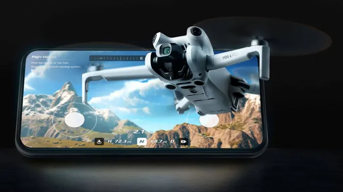 Flycam DJI Mini 4 Pro (GL) MT4MFVD kèm điều khiển RC151 - Bay nhiều hơn