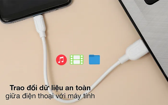 Truyền dữ liệu - Cáp Micro AVA+ MU200