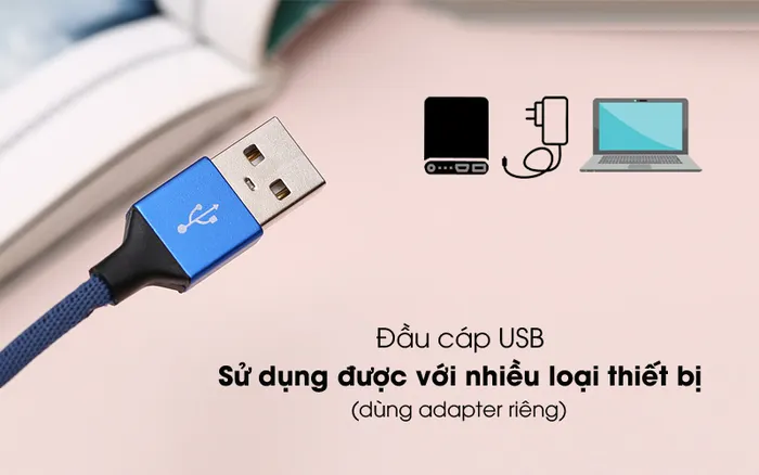 Đầu kết nối USB - Cáp Lightning 2m eValu LTL-04X