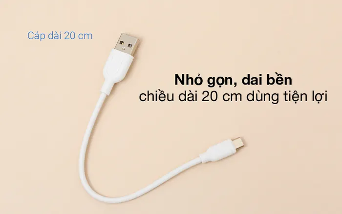 Nhỏ gọn - Cáp Micro AVA+ MU200