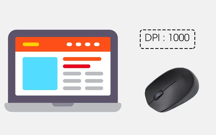 Chuột không dây Logitech M170 Đen - DPI 1000