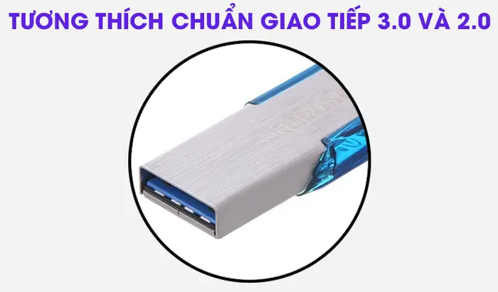 USB 3.0 32GB Sandisk CZ73 - Sử dụng chuẩn giao tiếp USB 3.0 tiên tiến