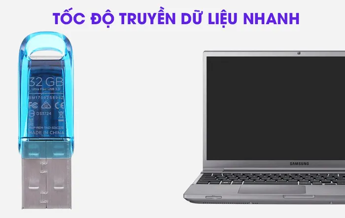 USB 3.0 32GB Sandisk CZ73 - Khả năng truyền tải tài liệu của USB vượt trội