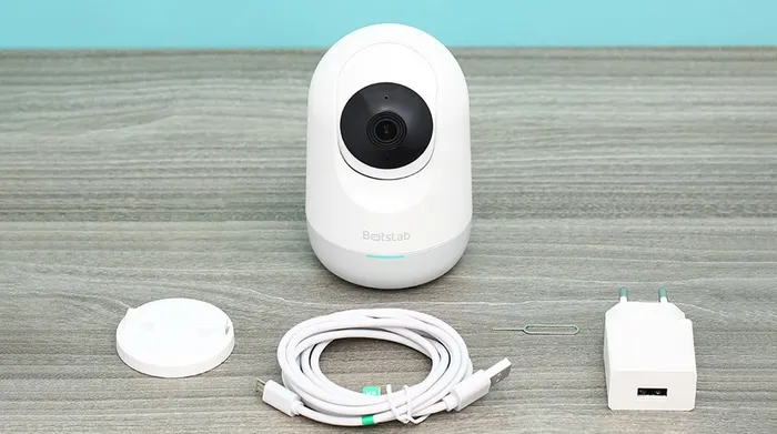 Camera IP 360 Độ 3MP BOTSLAB C212 - Các phụ kiện đi kèm