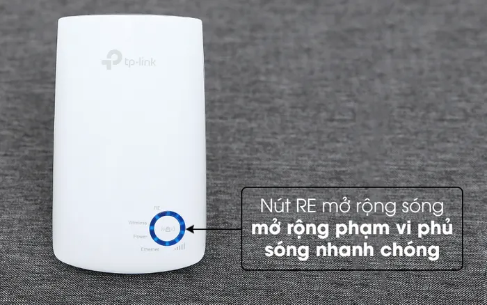 Mở rộng sóng nhanh chóng - Repeater Wifi 300Mbps TP-Link TL-WA850RE Trắng