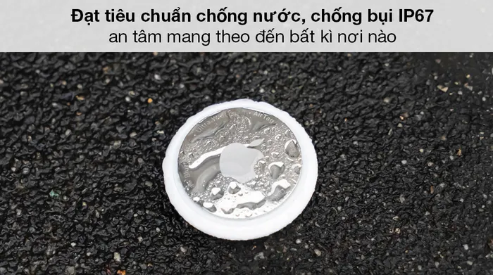 Thiết bị định vị thông minh AirTag 1 Pack MX532 - Sản phẩm đạt chuẩn chống nước, chống bụi IP67