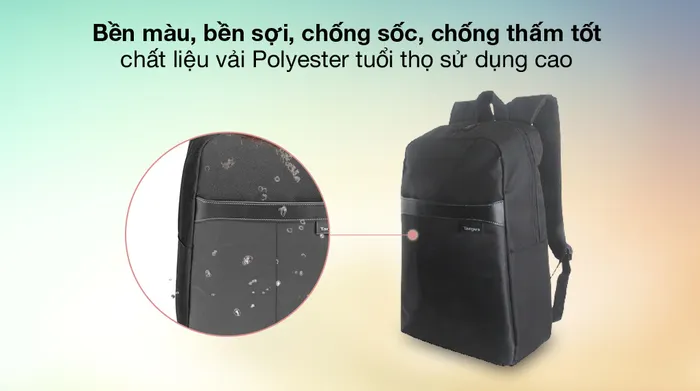 Bền tốt - Balo Laptop 15.6 inch Targus Safire TSB883-72 Đen