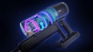 PowerCyclone 7 hút sạch bụi hơn và ít hao pin hơn.