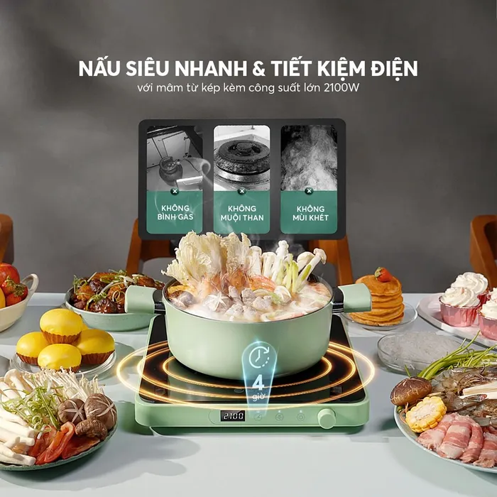 bếp từ đơn elmich