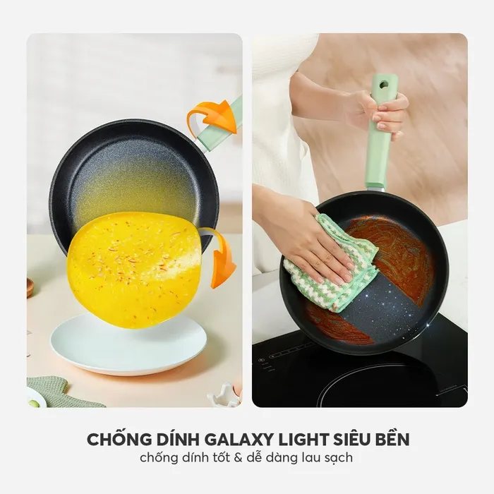 Chảo chống dính Elmich Hera II EL-5941GY24