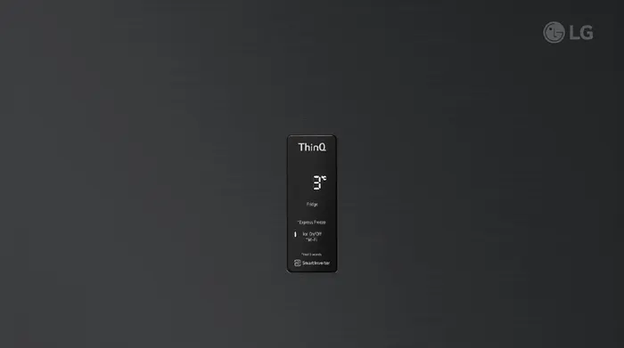 Tủ lạnh LG Inverter 459 lít LTD46BLMA - Bảng điều khiển