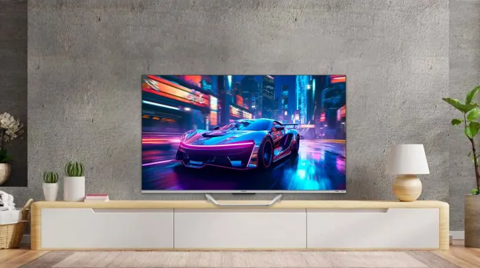 Google Tivi QLED Aqua 4K 43 inch AQT43S800UX - Thiết kế