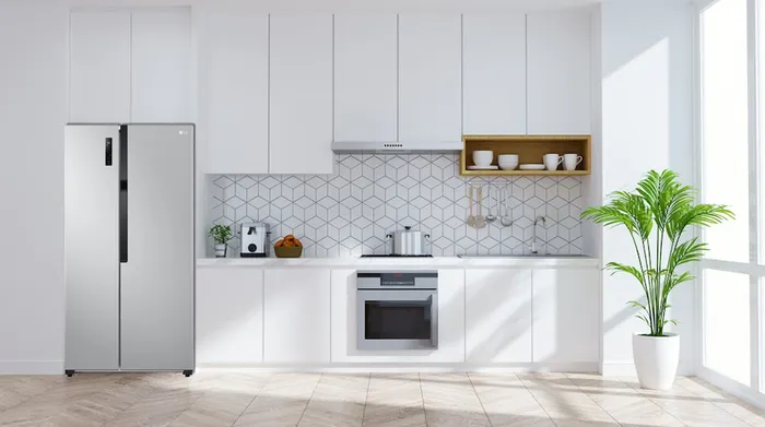 Tủ lạnh LG Inverter 519 lít GR-B256JDS - Thiết kế