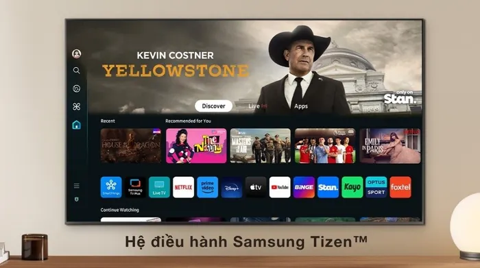 Smart Tivi QLED Samsung 4K 85 inch QA85Q60D - Hệ điều hành